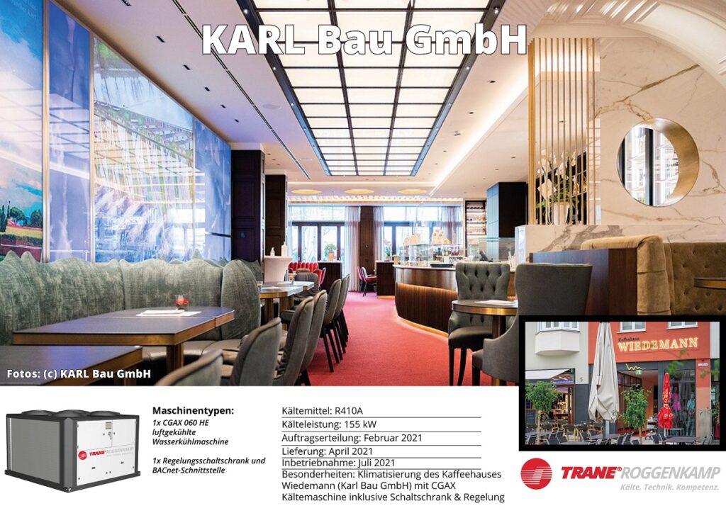 Karl Bau GmbH - Cafe Wiedemann