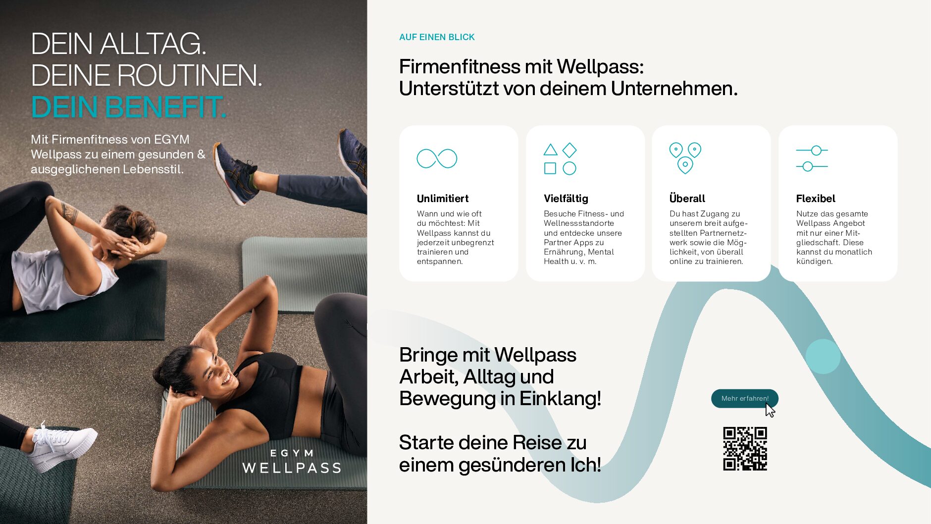 EGYM Wellpass Flyer Trane Roggenkamp